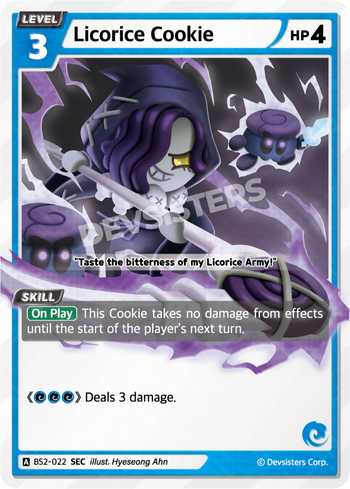 Licorice Cookie (BS2-022) SEC