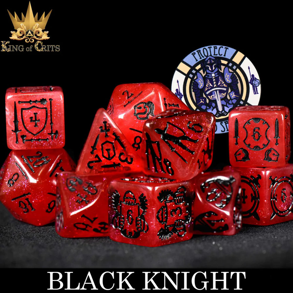 Black Knight (11 Dice Set)