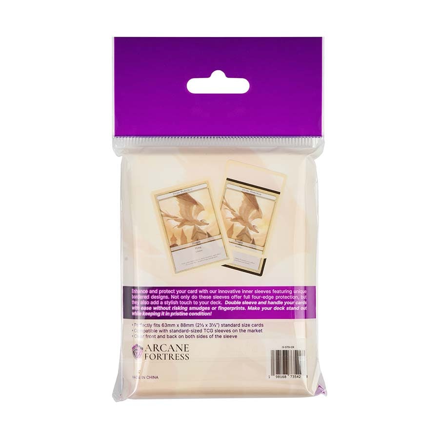 Arcane Fortress Bordered Inner Sleeves (105ct)