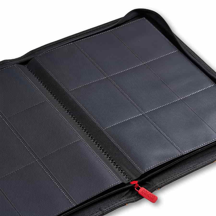 Arcane Fortress 9-Pocket Binder Stained Glass: Burning Mountain