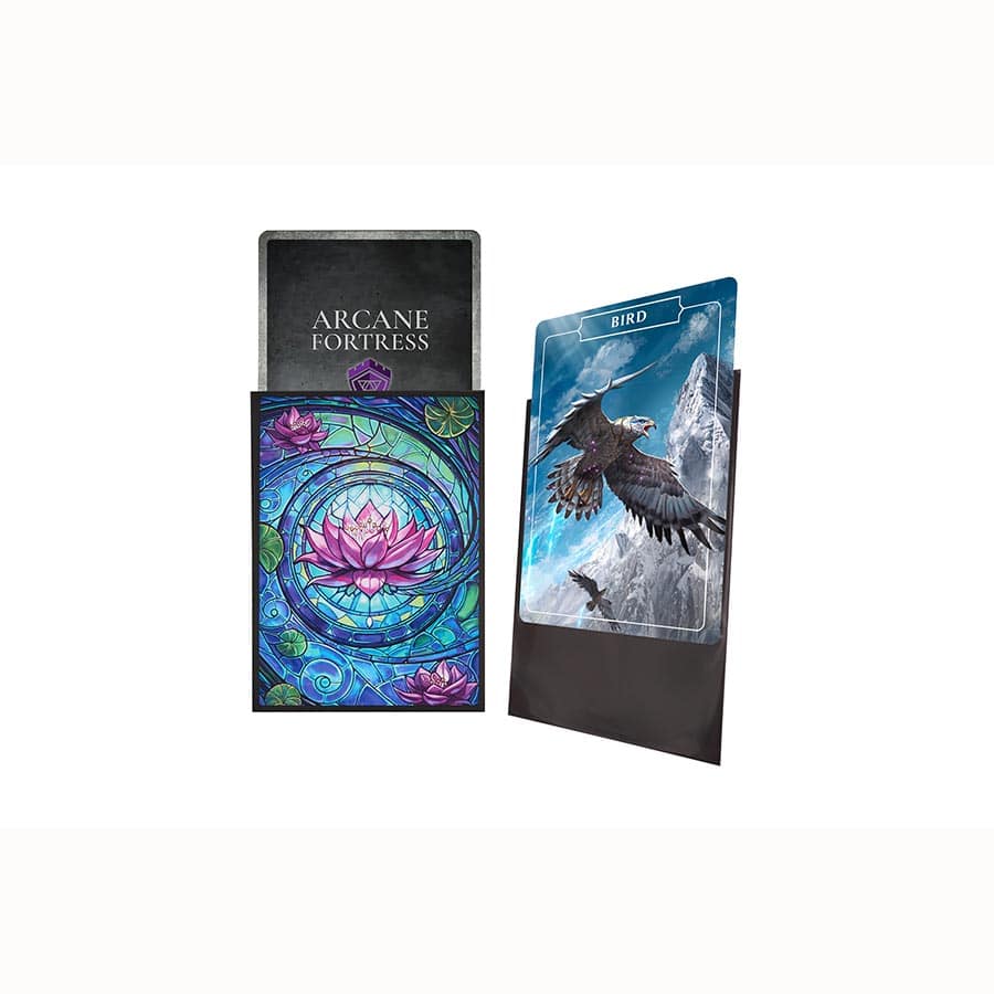 Arcane Fortress Standard Matte Sleeves (100ct) - Blossom Grace