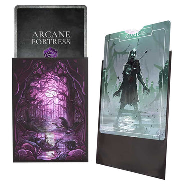 Arcane Fortress Standard Matte Sleeves (100ct) - Decaying Swamp