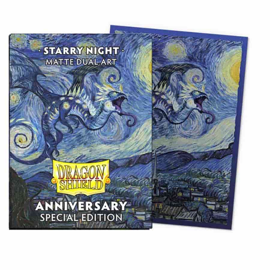 Dragon Shield - Dual Matte Starry Night Special Anniversary Edition (100) Sleeves