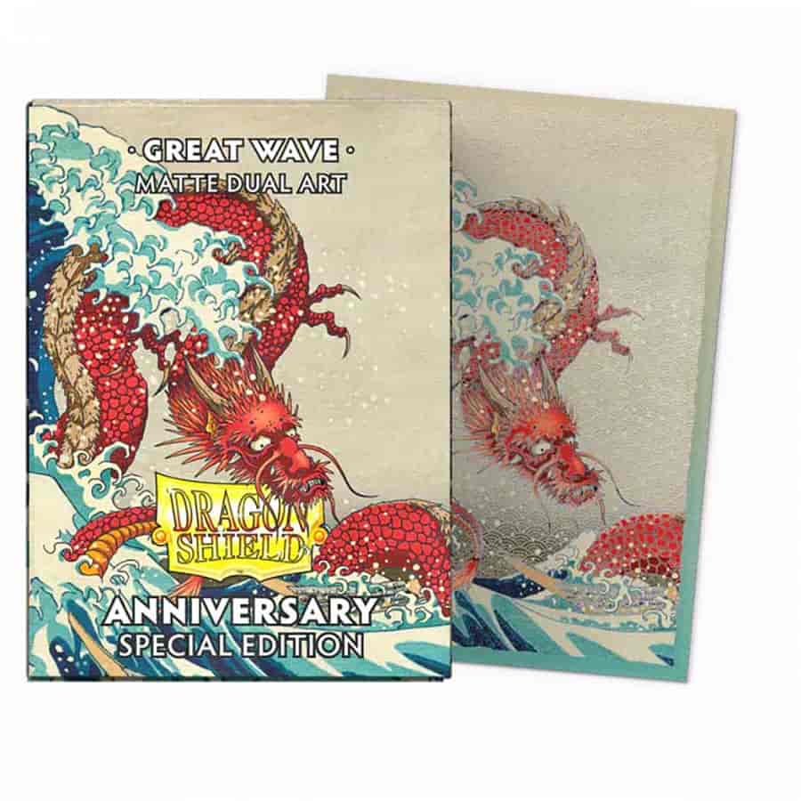 Dragon Shield - Dual Matte Great Wave Special Anniversary Edition (100) Sleeves