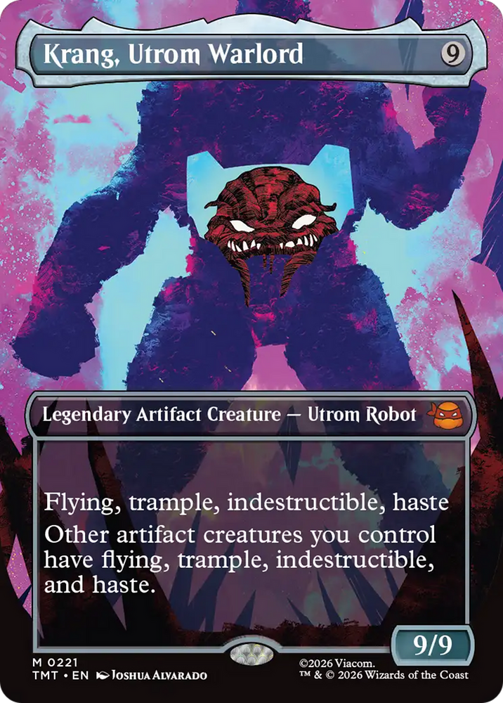 Krang, Utrom Warlord (Borderless) [Teenage Mutant Ninja Turtles]