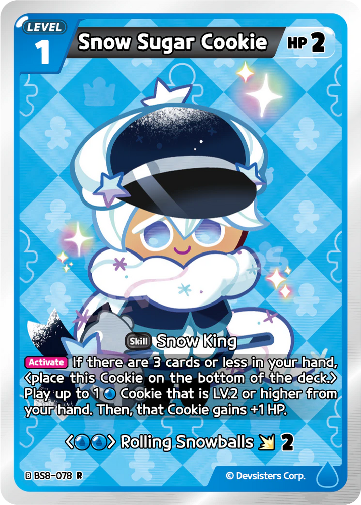 Snow Sugar Cookie (BS8-078)