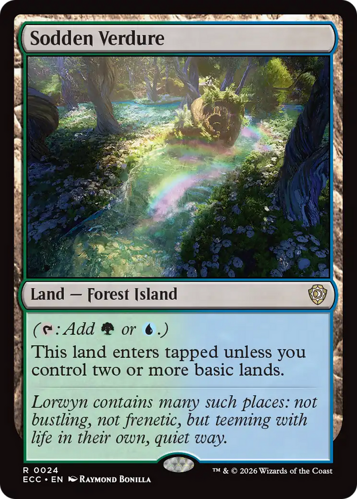 Sodden Verdure [Lorwyn Eclipsed Commander]