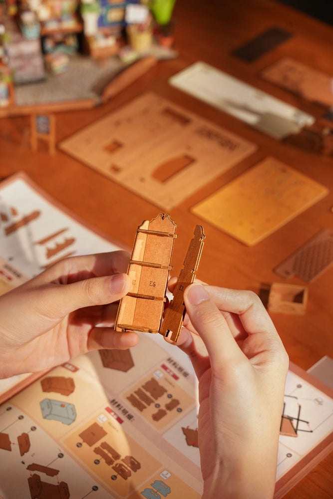 DIY Miniature House Kit | Corner Bookstore