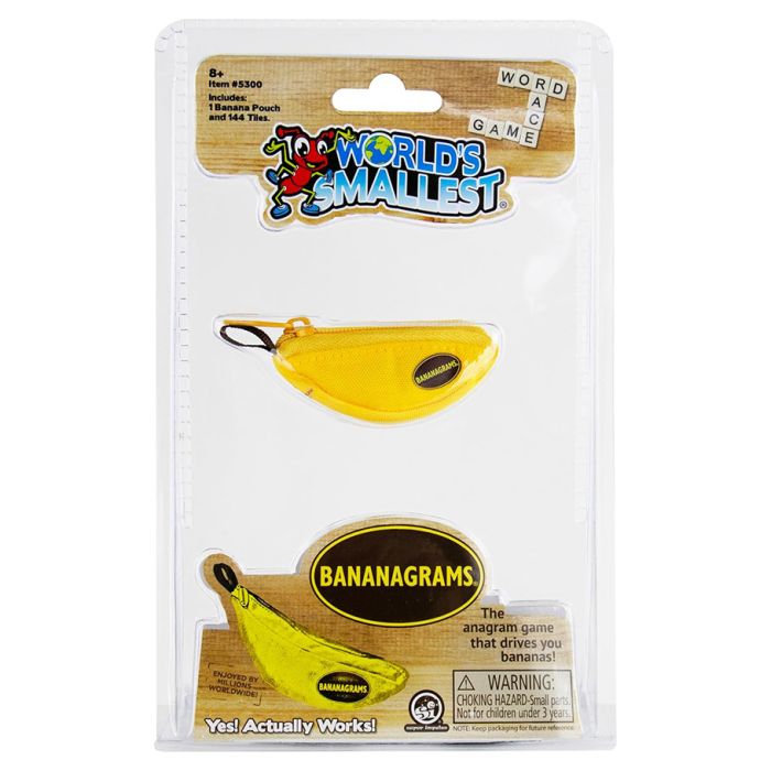 Bananagrams: World's Smallest