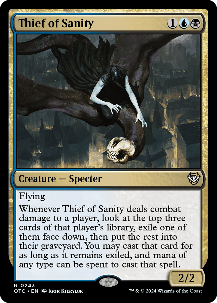 Thief of Sanity [Outlaws of Thunder Junction Commander]