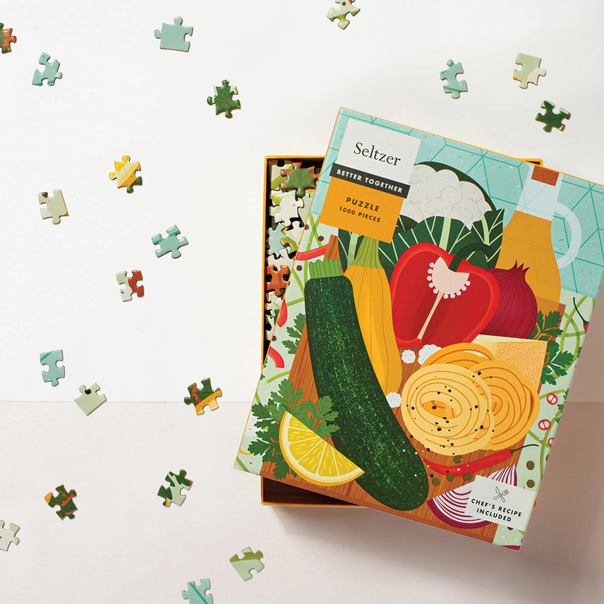 Seltzer: Sarah Abbott | Veggie Recipe 1000 Piece Puzzle