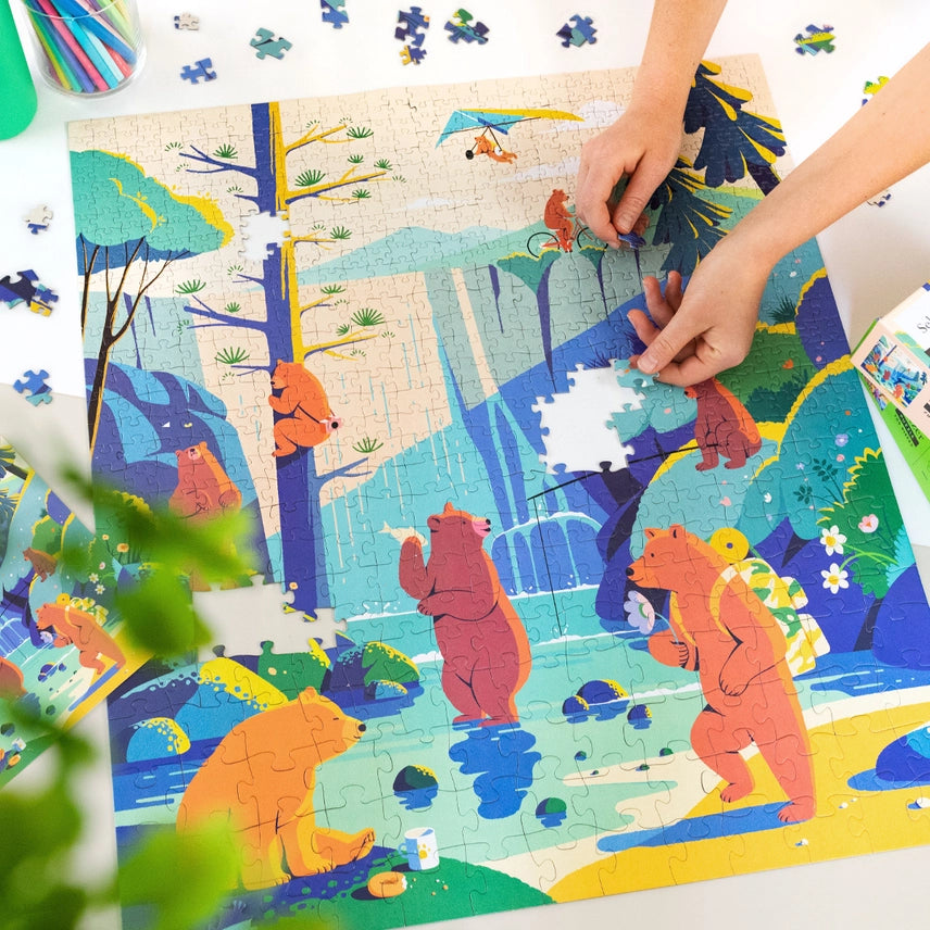 Seltzer: Yifan Wu | Recreational Bears 705 Piece Multi Puzzle