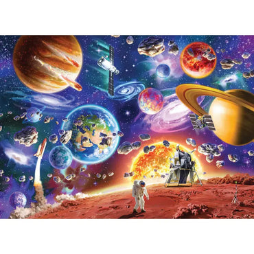 Cobble Hill: Space Travel 350 Piece (Family) Puzzle