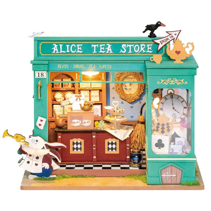 DIY Miniature House Kit | Alice's Tea Store