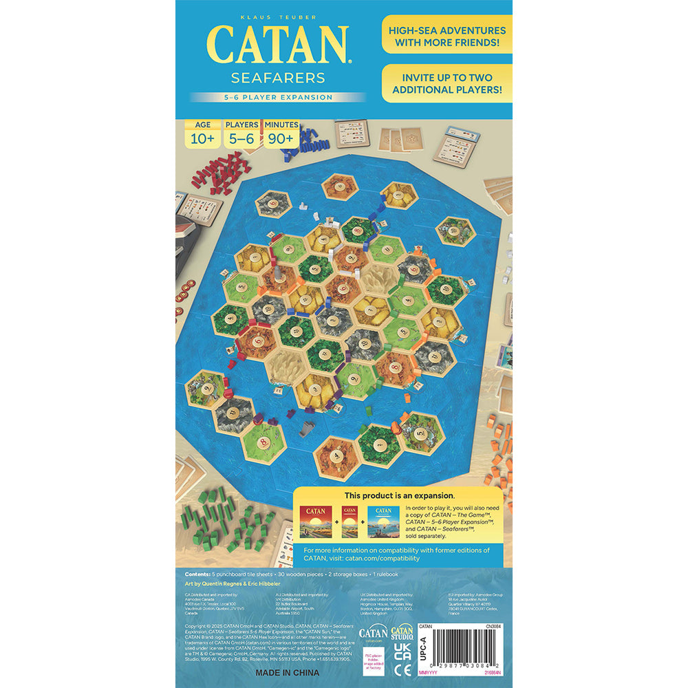 CATAN® (6th Edition) – Seafarers 5-6 Player Expansion