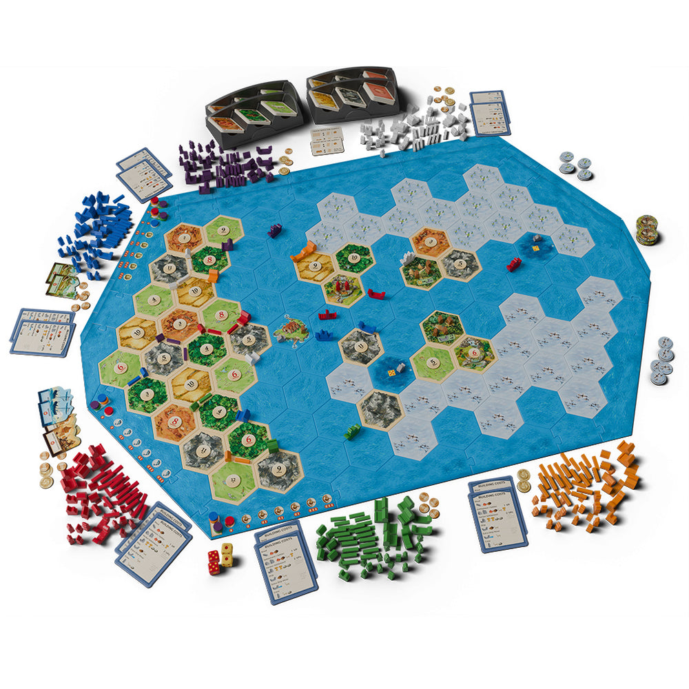 CATAN® (6th Edition) – Explorers & Pirates 5-6 Player Expansion