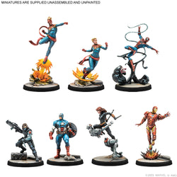 Marvel: Crisis Protocol - Earth's Mightiest Core Set (SALE FREE SHIPPING)