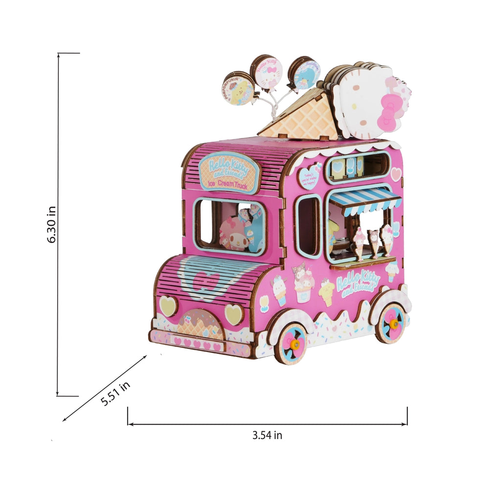 Hello Kitty and Friends Ice Cream Truck Music Box