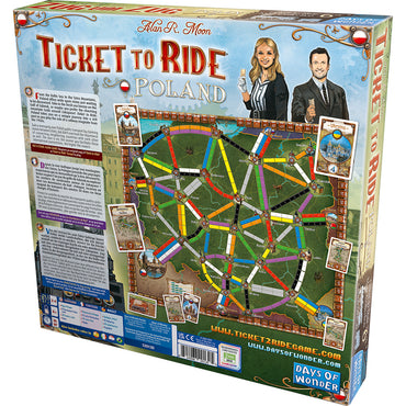 Ticket to Ride: Poland Map Collection 6.5