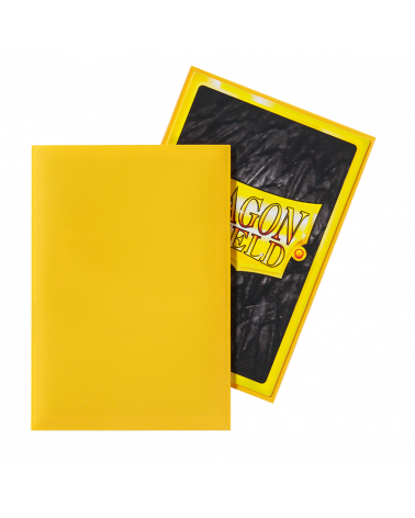 Dragon Shield - Japanese Matte Yellow (60) Sleeves