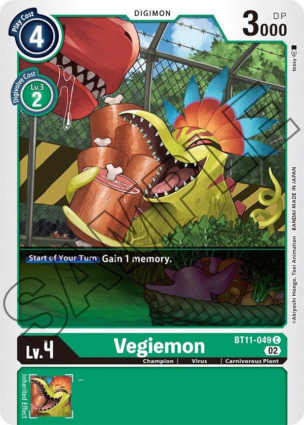 Vegiemon [BT11-049] [Dimensional Phase]