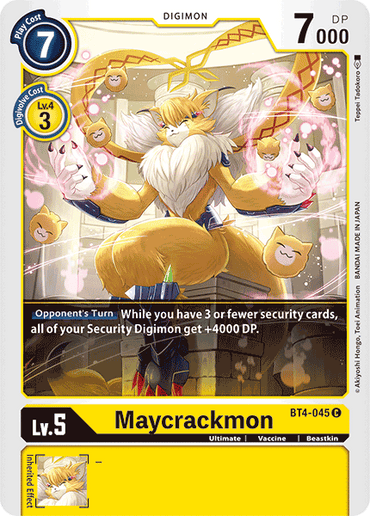 Maycrackmon [BT4-045] [Great Legend]