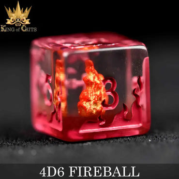 Fireball 4D6 Set