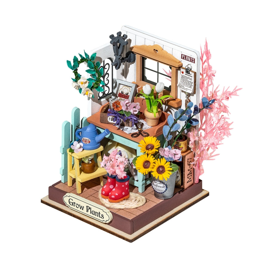 DIY Miniature House Kit: Dreaming Terrace Garden