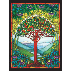 Cobble Hill: Louis Comfort Tiffany - Tree of Life Stained Glass 275 Piece Puzzle