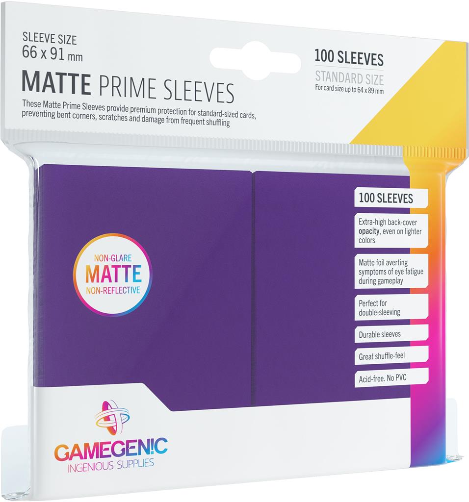 Gamegenic: Matte Prime Sleeves: Standard Size