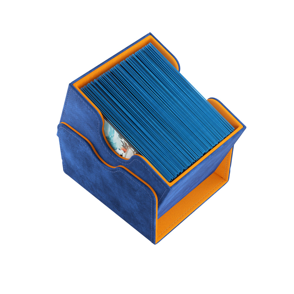 Gamegenic: Sidekick 100+ XL Convertible Deck Box - Blue/Orange