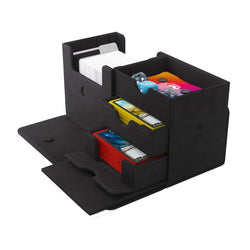 Gamegenic -  Academic 133+ XL Deck Box - Stealth Black/Black