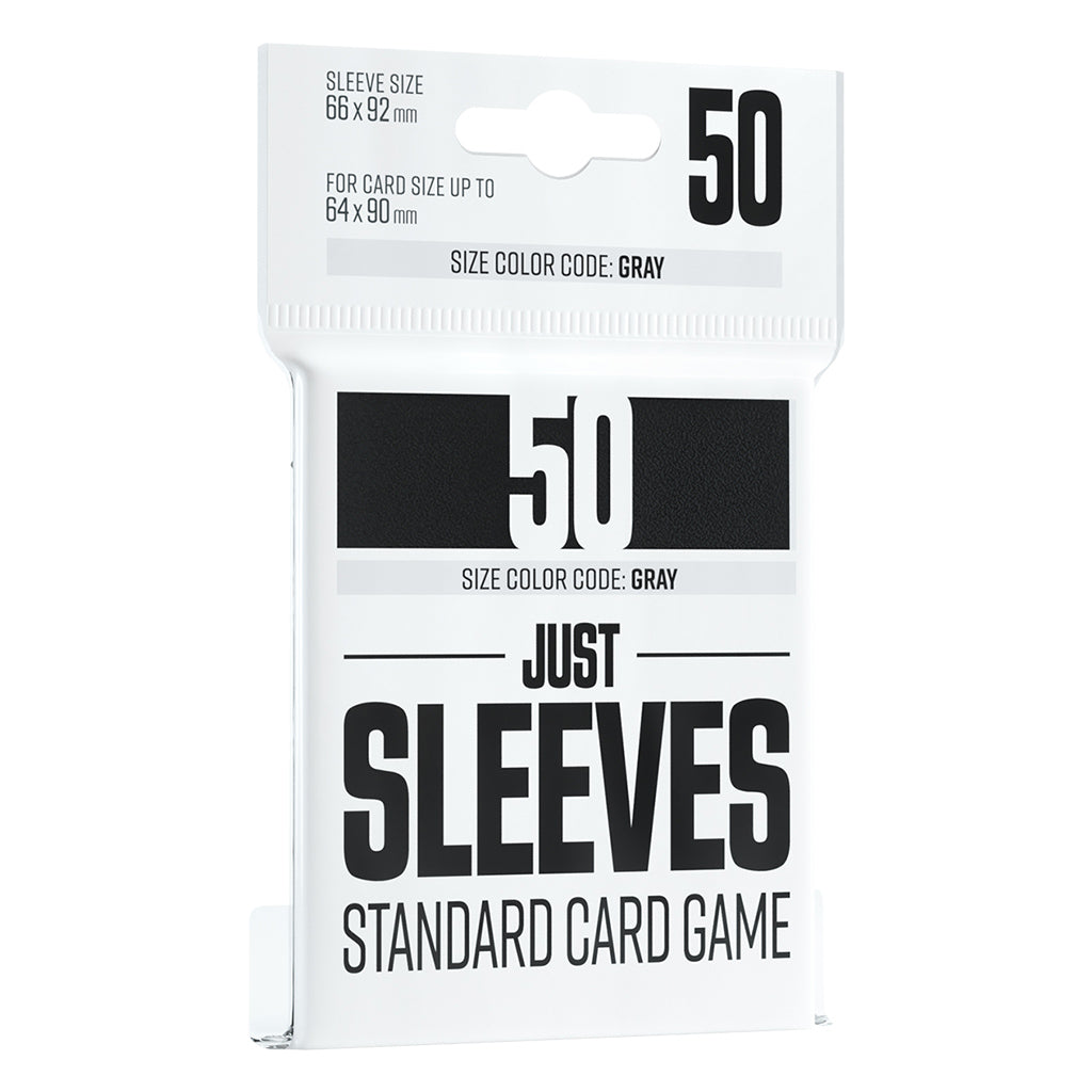 Just Sleeves - Standard Card Game Black