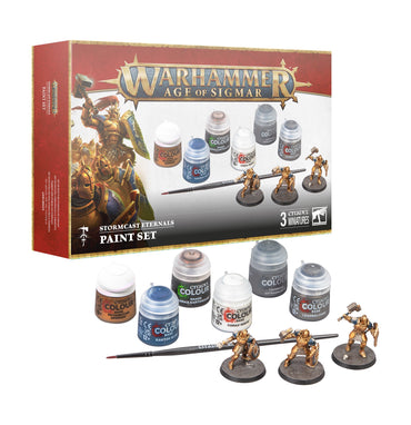 Warhammer: Age of Sigmar Stormcast Eternal + Paint Set