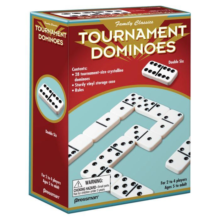 Tournament Dominoes Double Six