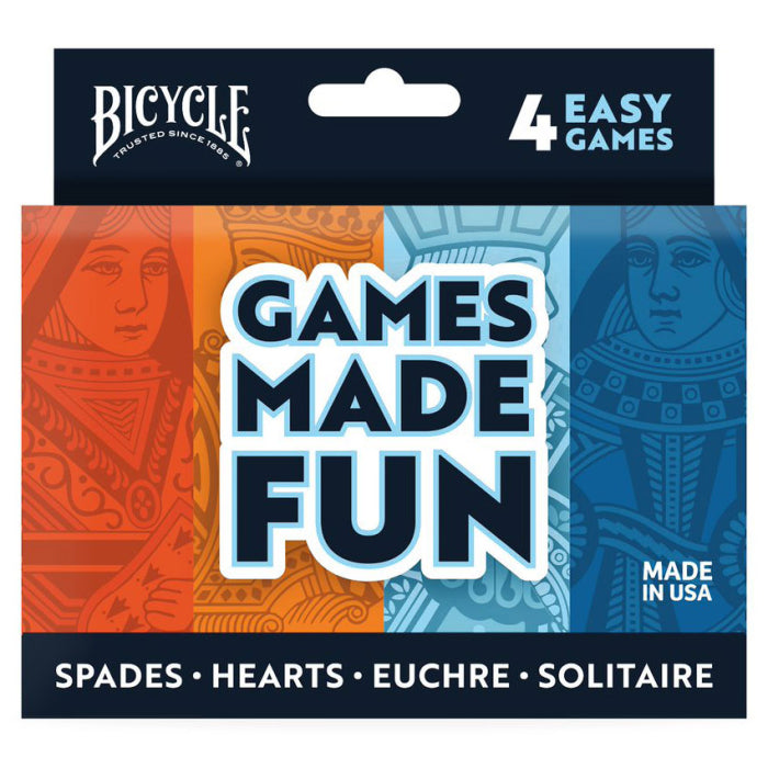 4-Game Pack (Hearts Spades Euchre Solitare)