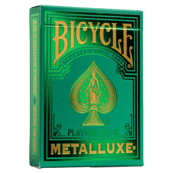 Bicycle Metalluxe Green Playing Cards