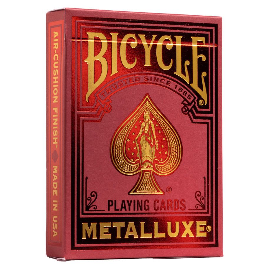 Bicycle Metalluxe Red Playing Cards