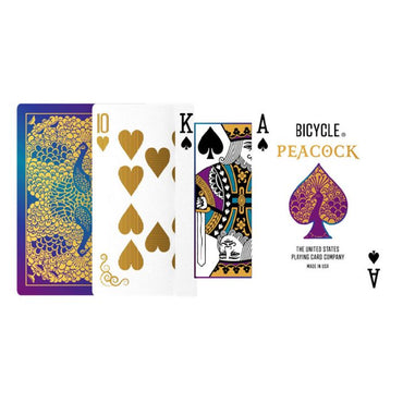 Bicycle Playing Cards: Purple Peacock