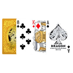 Bicycle Playing Cards: Gold Dragon