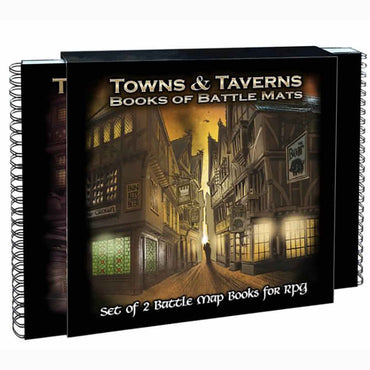 Towns and Taverns - Books of Battle Mats