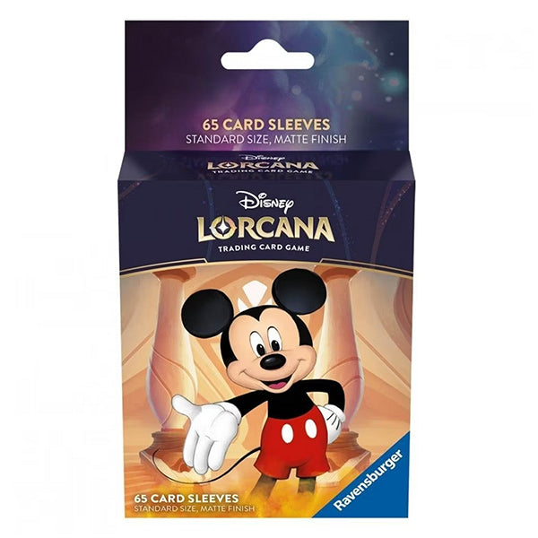 Disney Lorcana Card Sleeves- The First Chapter- Mickey (65ct.)