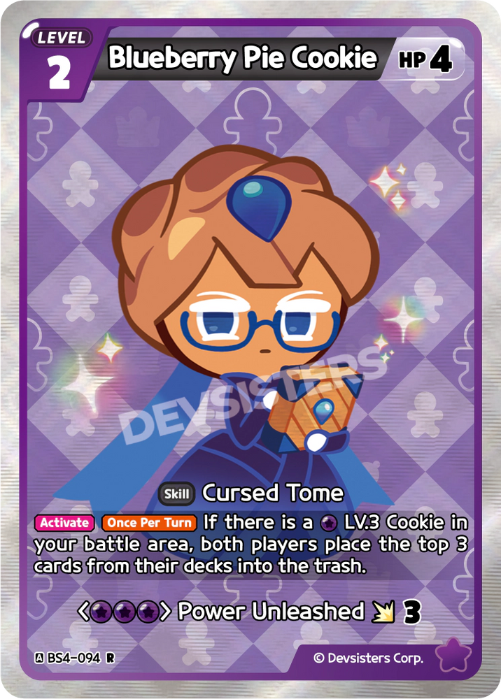 Blueberry Pie Cookie (BS4-094)