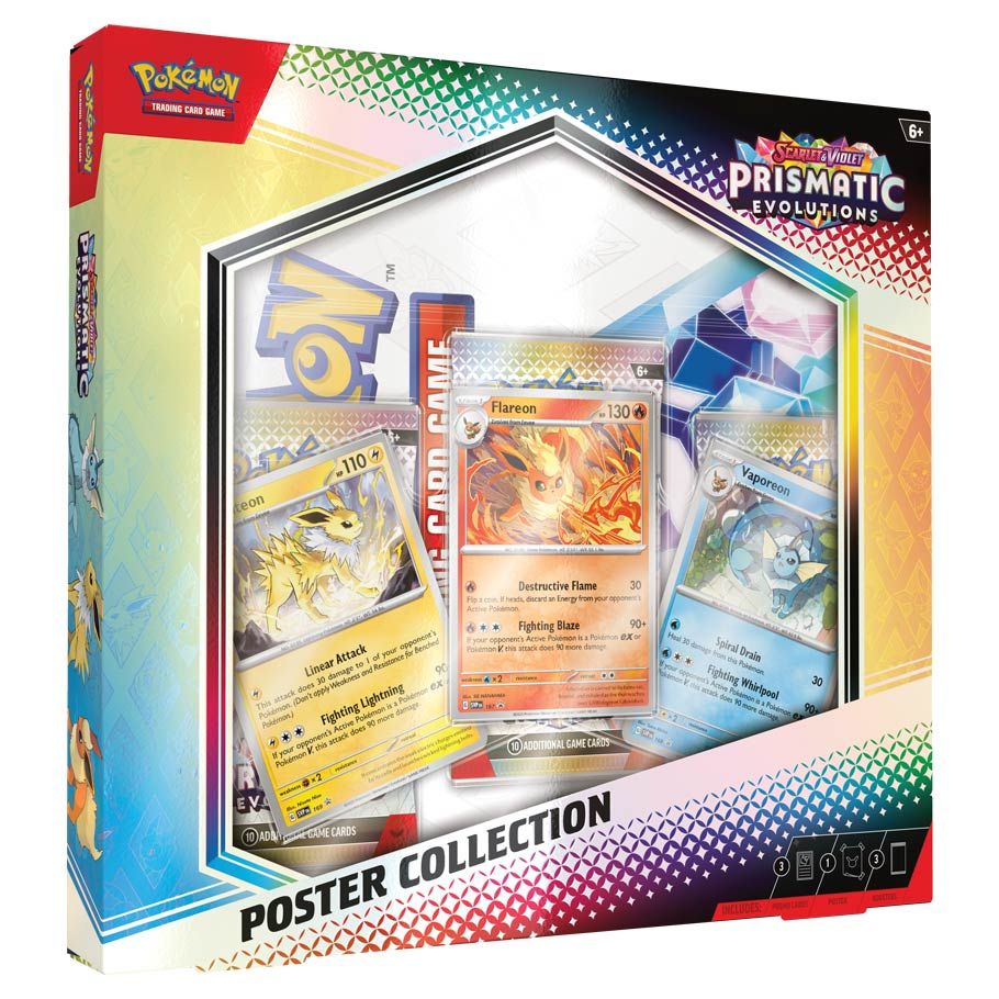 Prismatic Evolutions Poster Collection Preorder