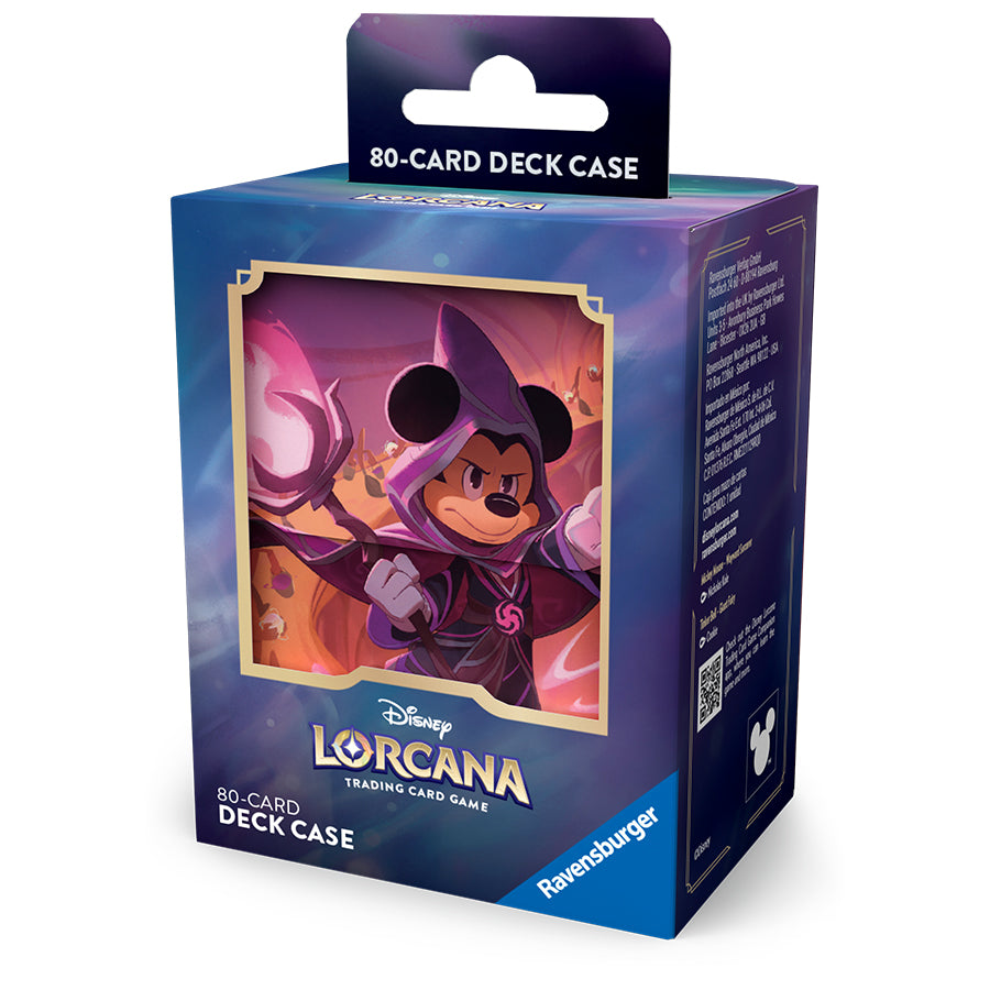 Disney Lorcana Deck Box: Reign of Jafar - Mickey Mouse Wayward Sorcerer