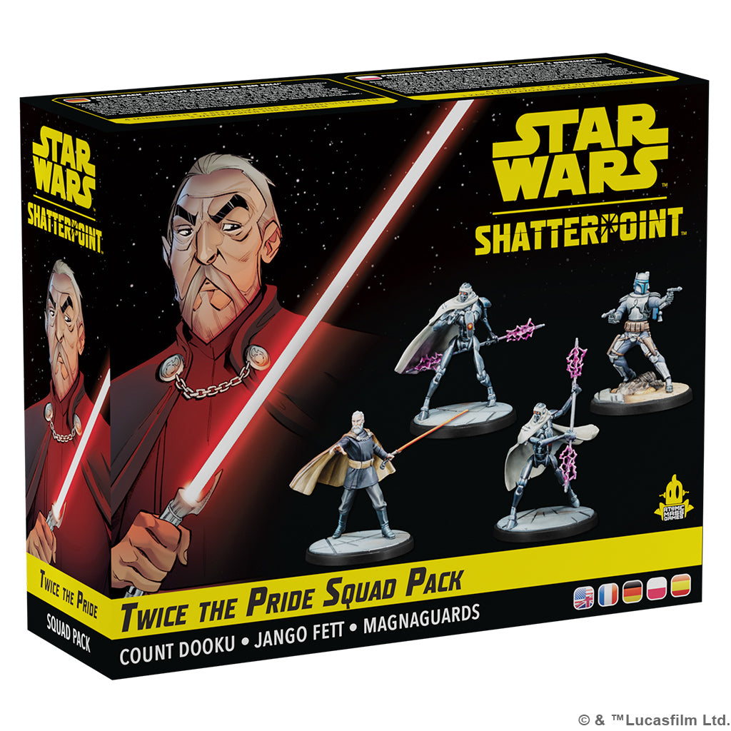 Star Wars - Shatterpoint Twice the Pride Count Dooku Squad Pack