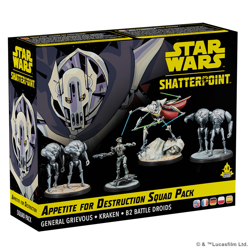 Star Wars - Shatterpoint Appetite for Destruction Squad Pack
