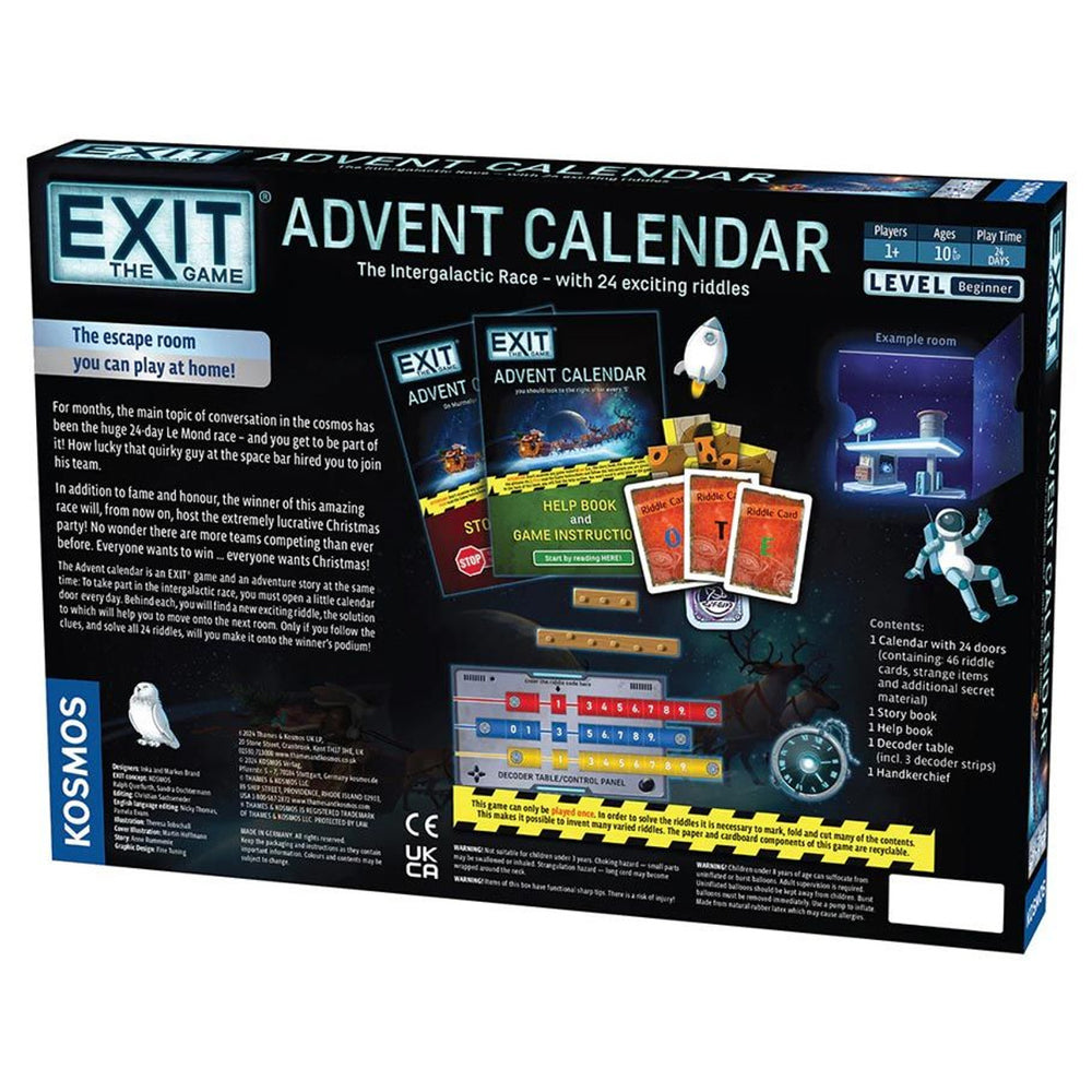 EXIT: Advent Calendar: The Intergalactic Race