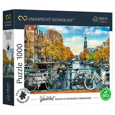 Trefl Prime: Wanderlust: Autumn in Amsterdam, Netherlands 1000 Piece Puzzle