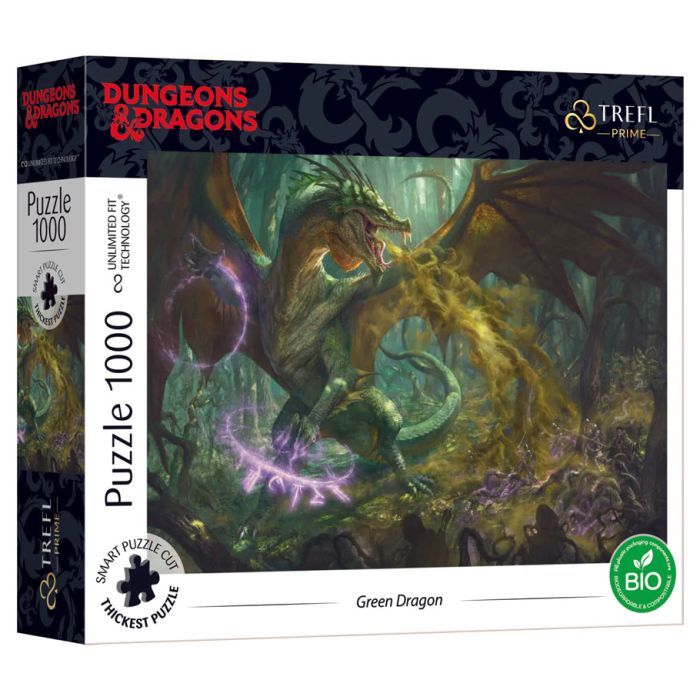 Trefl Prime D&D Green Dragon 1000 Piece Puzzle